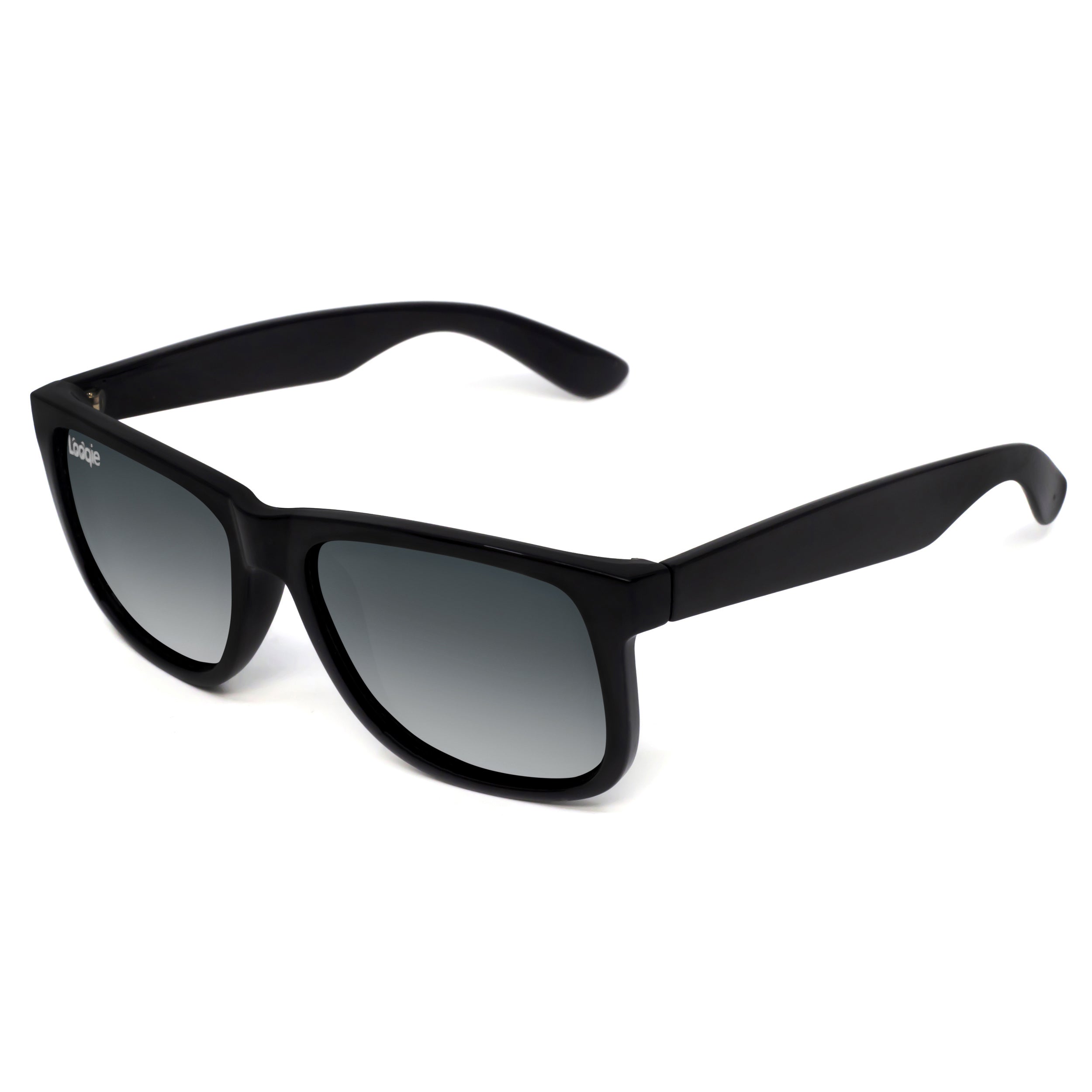 Looqie Unus Edition Black And Grey Gradient Sunglasses
