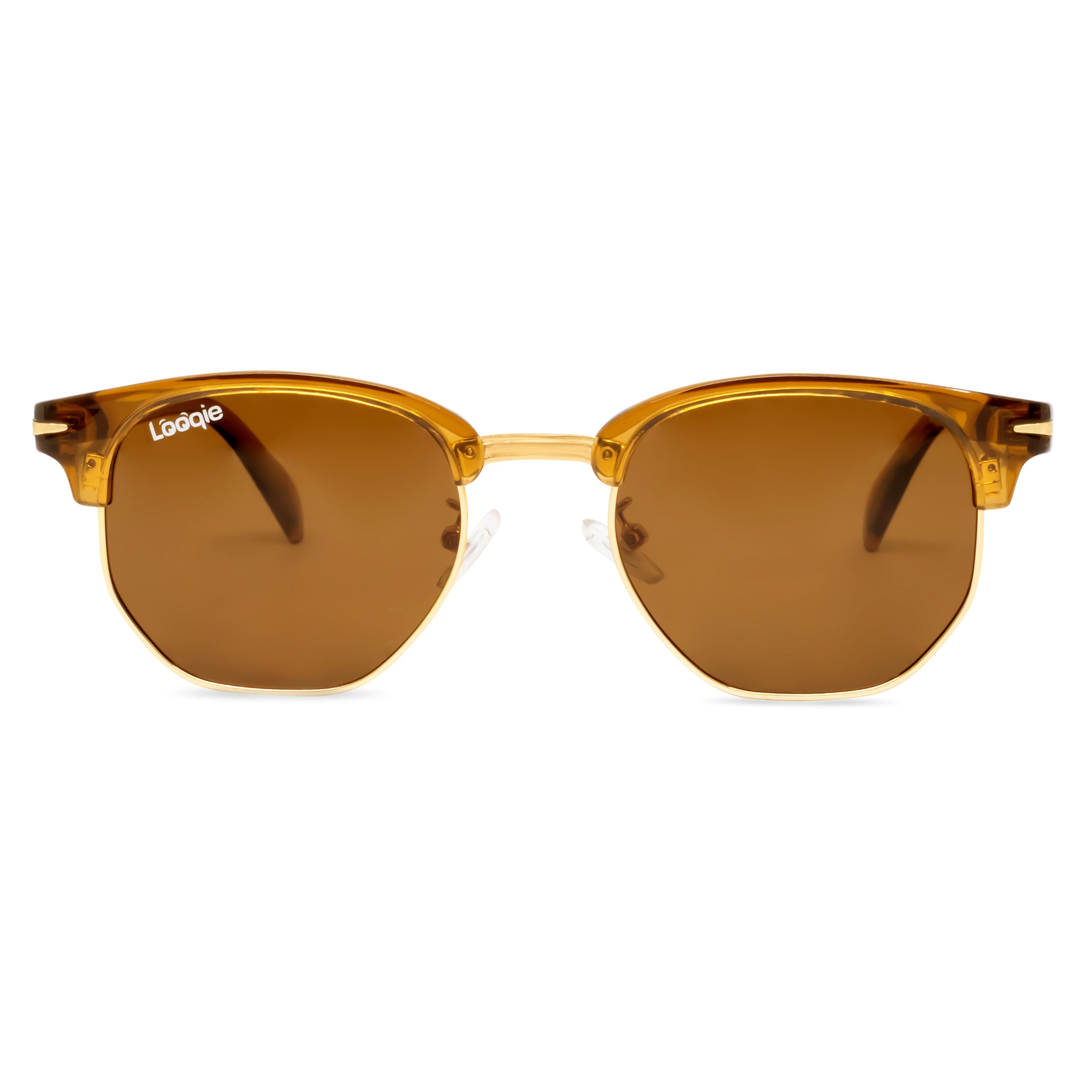Looqie Rayz Edition Brown And Brown Sunglasses