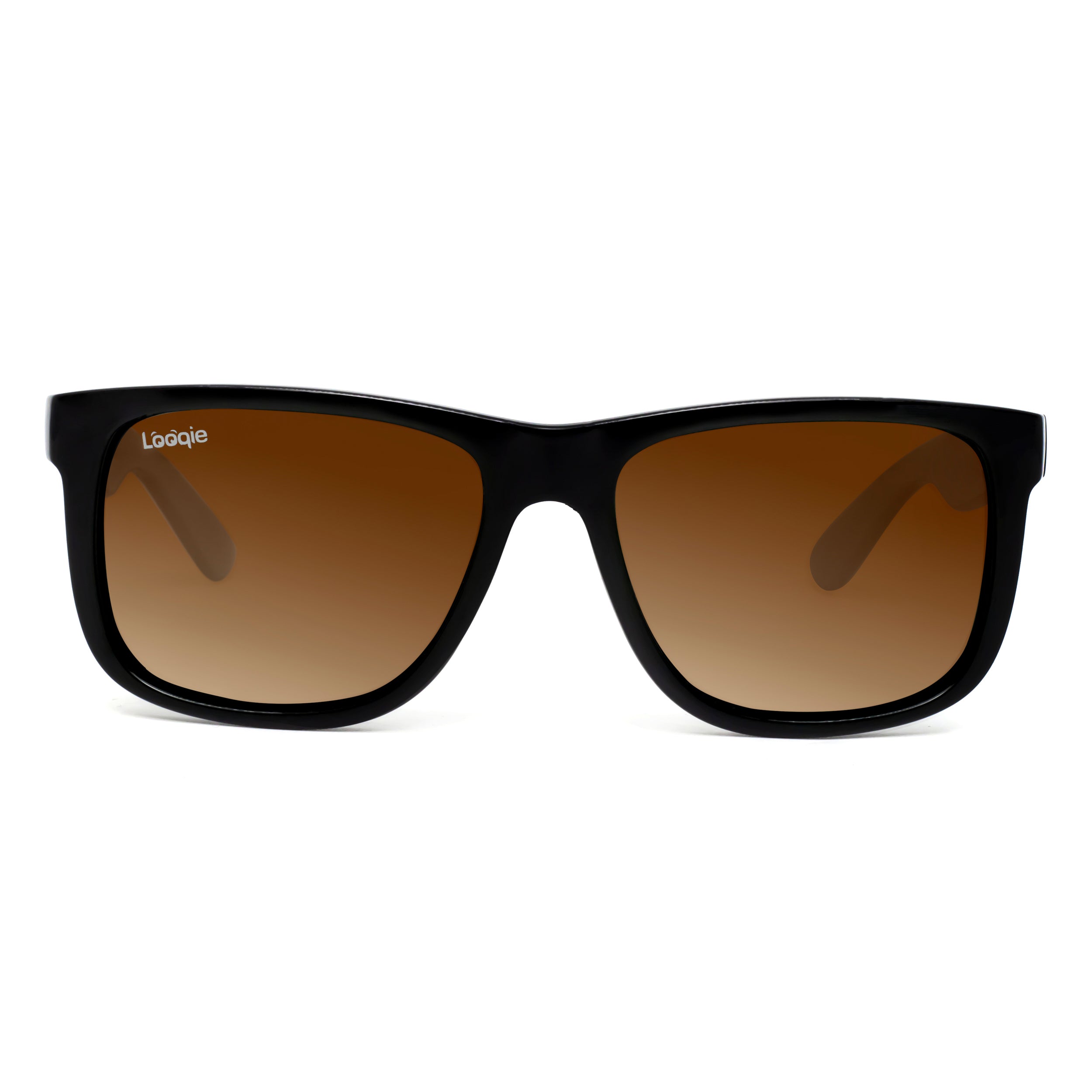 Looqie Unus Edition Black And Brown Gradient Sunglasses