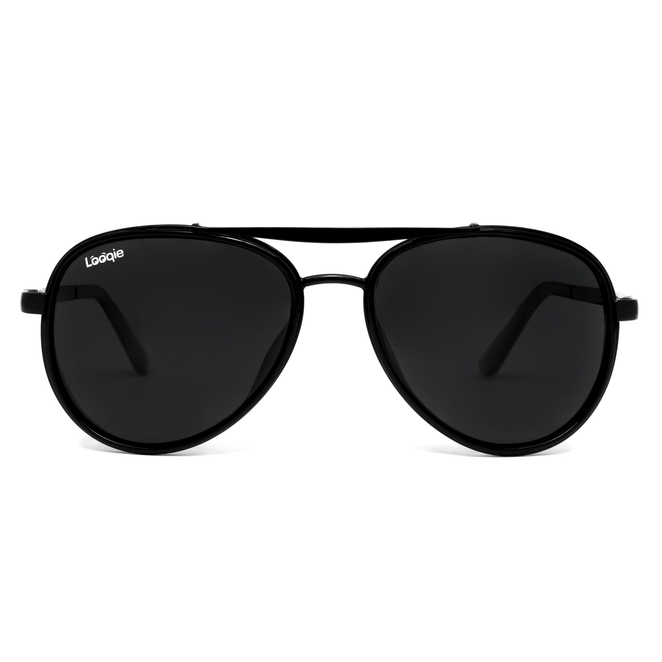 Looqie Vuis Edition Black And Black Sunglasses