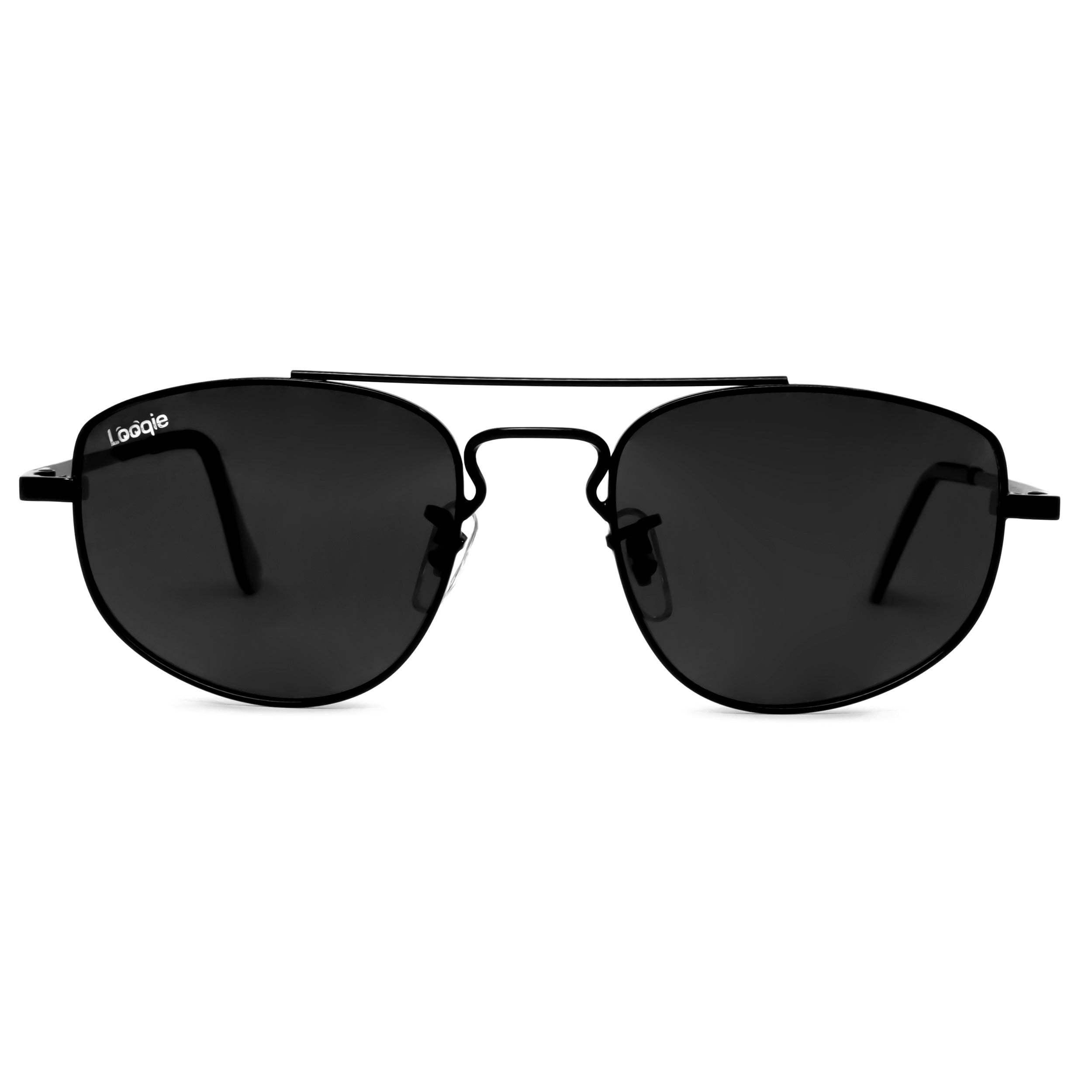 Looqie Irim Edition Black And Black Sunglasses