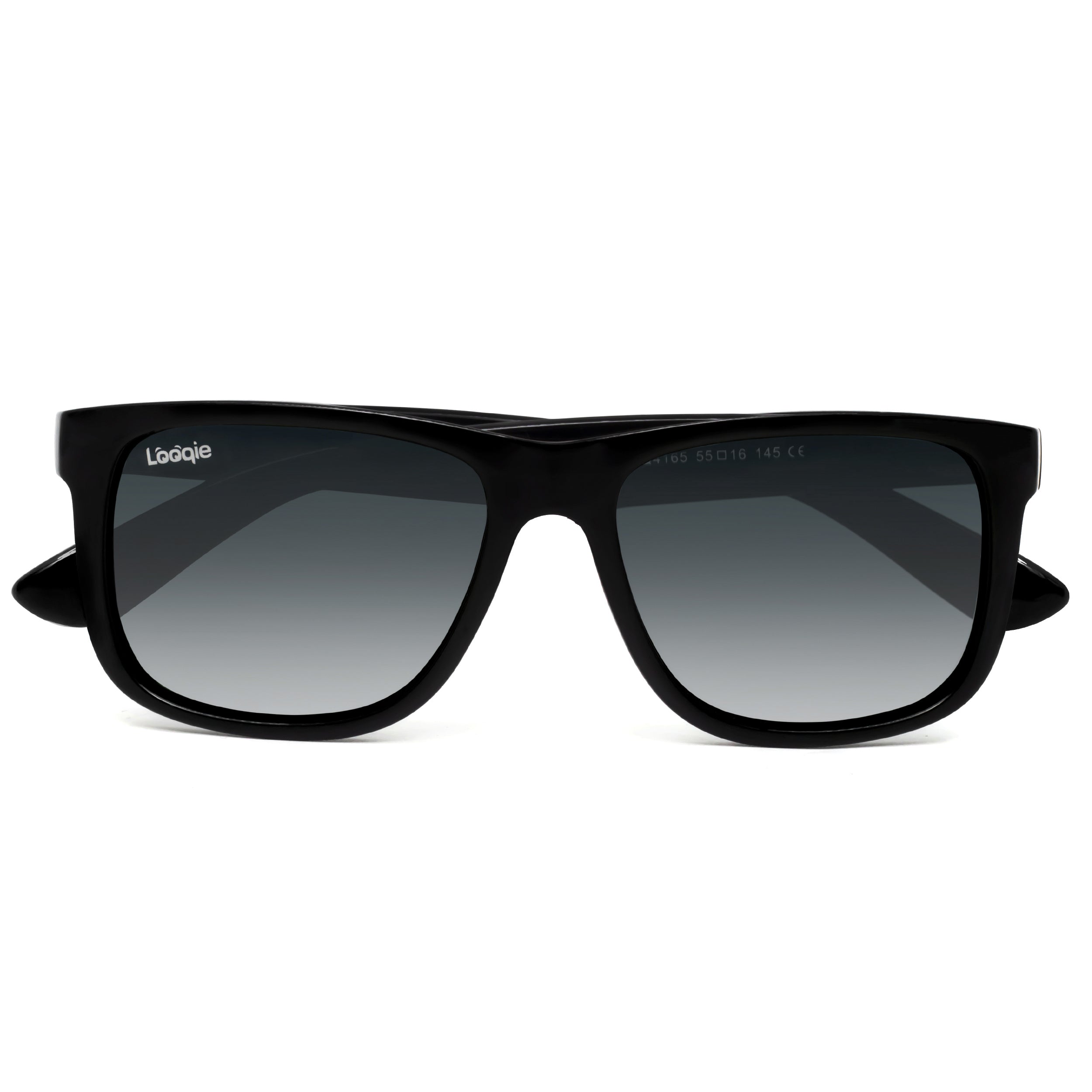Looqie Unus Edition Black And Grey Gradient Sunglasses