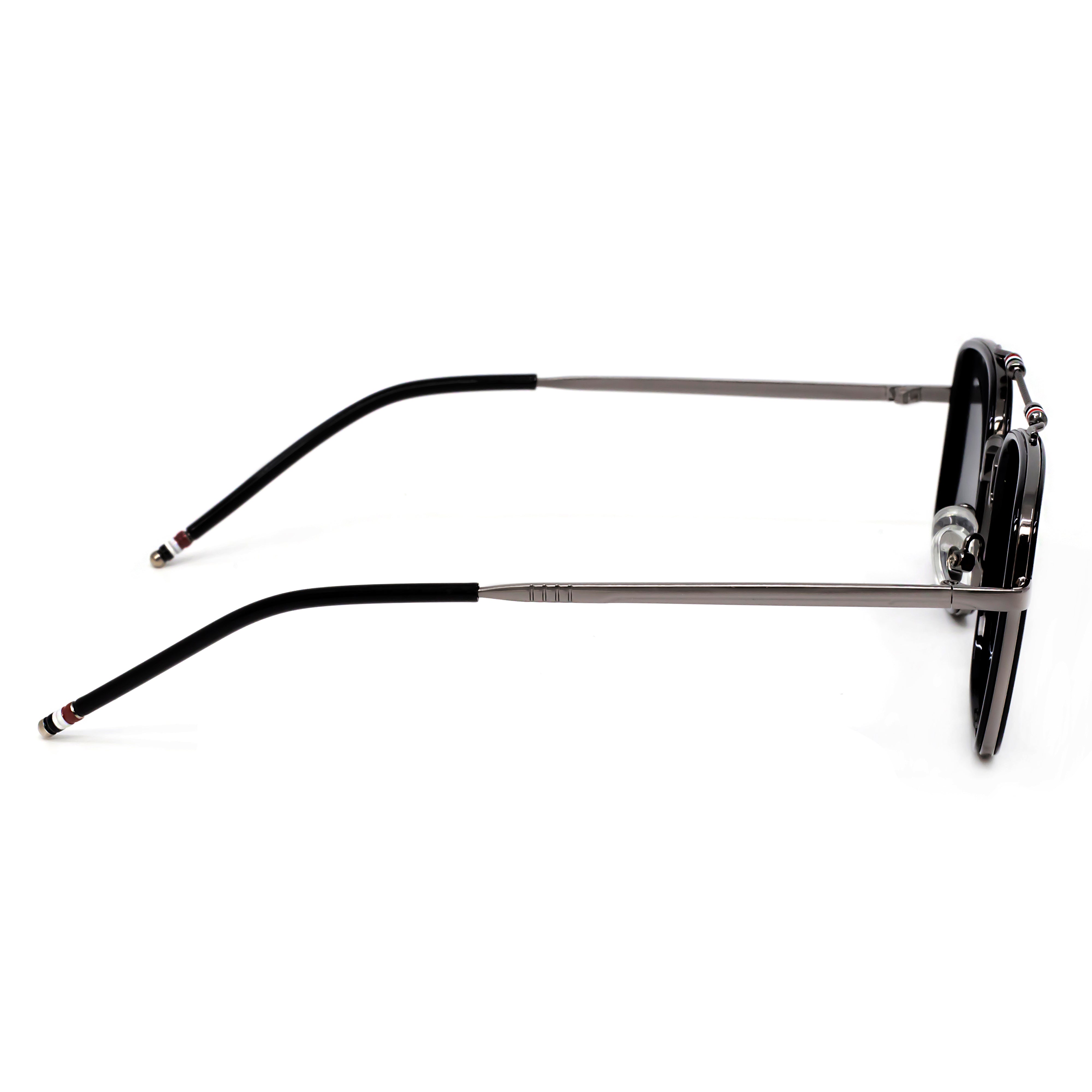 Looqie Below Edition Black And Grey Gradient Sunglasses