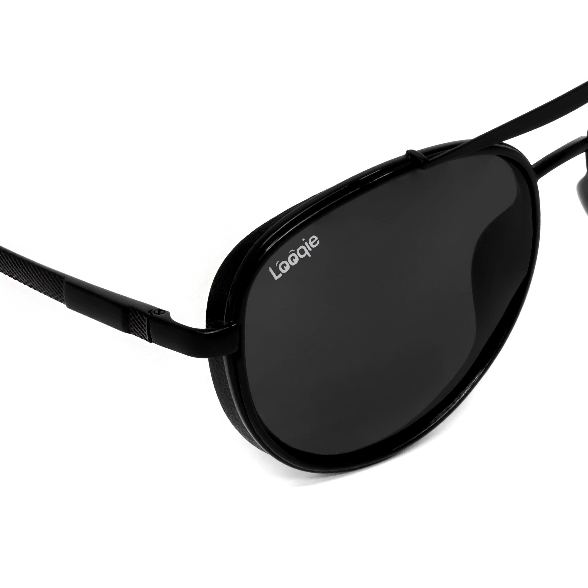 Looqie Vuis Edition Black And Black Sunglasses