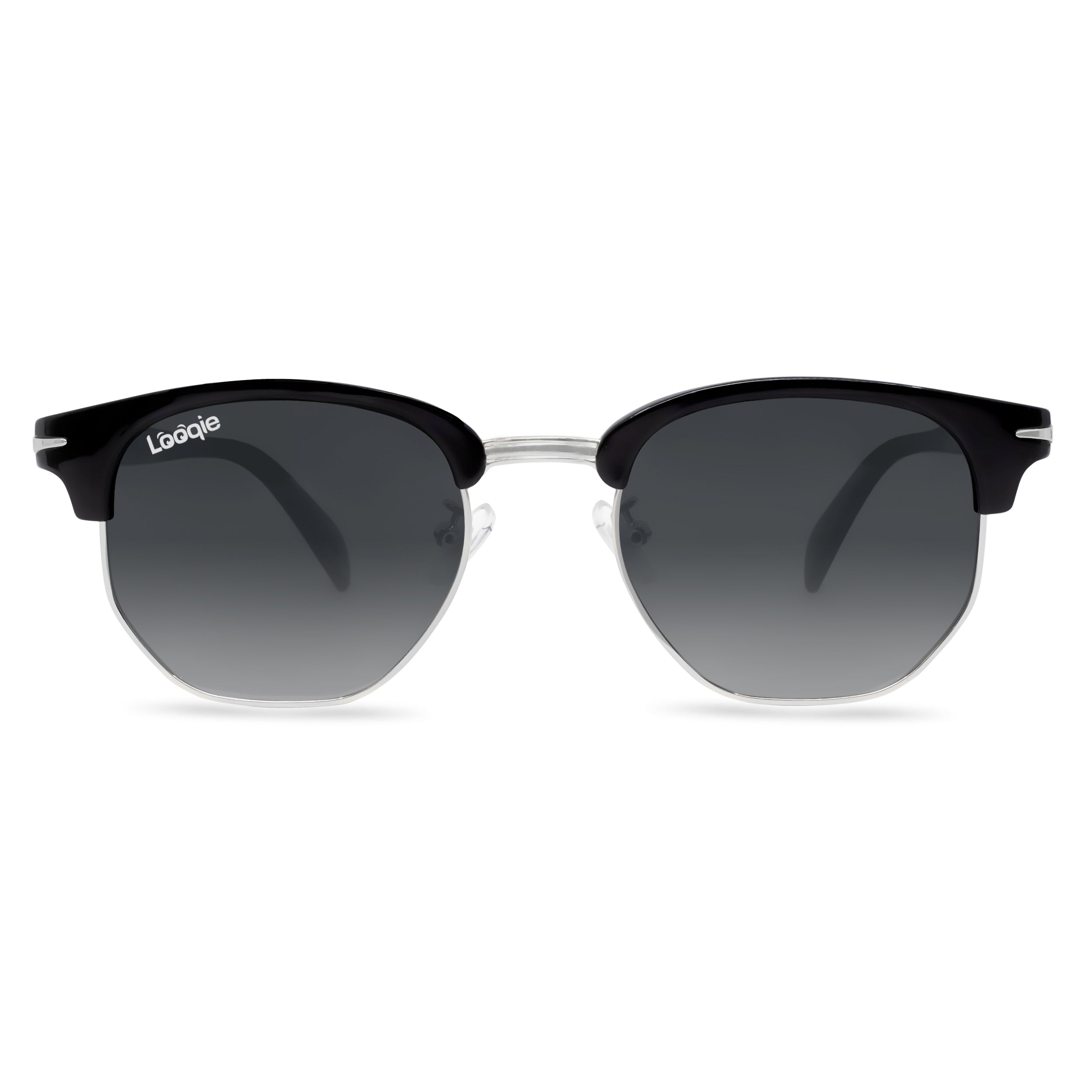 Looqie Rayz Edition Black And Grey Gradient Sunglasses