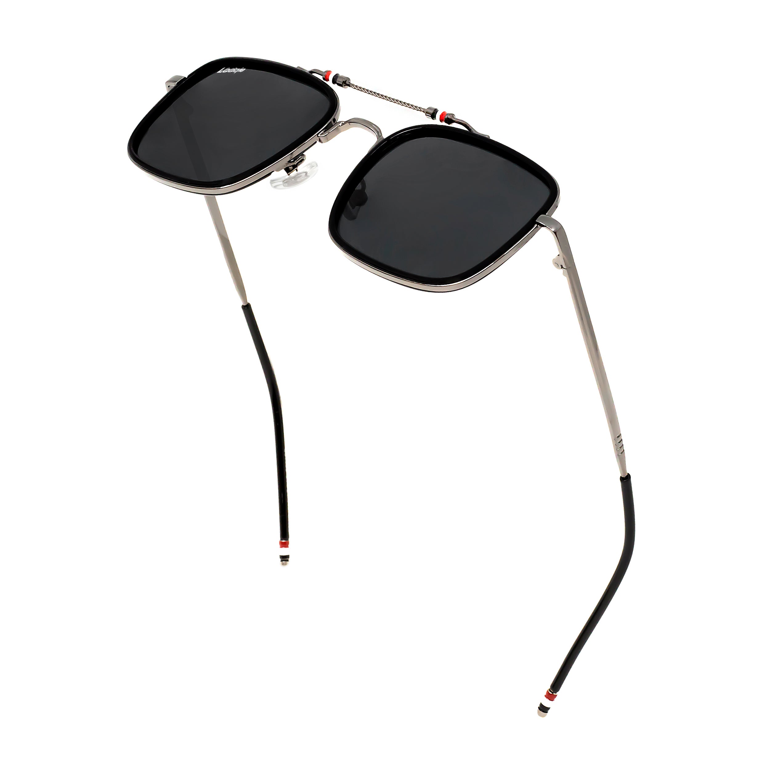 Looqie Below Edition Black And Black Sunglasses