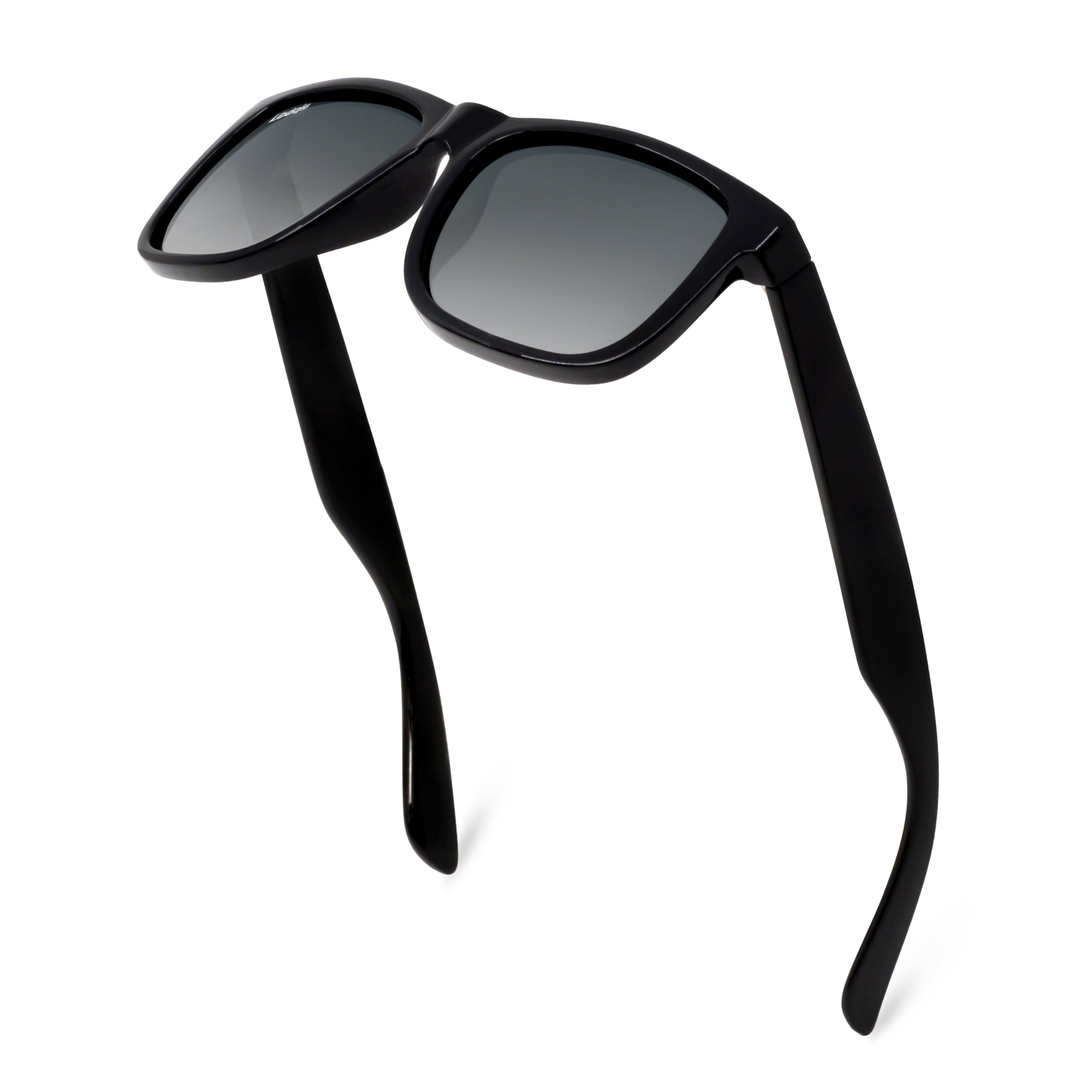 Looqie Unus Edition Black And Grey Gradient Sunglasses