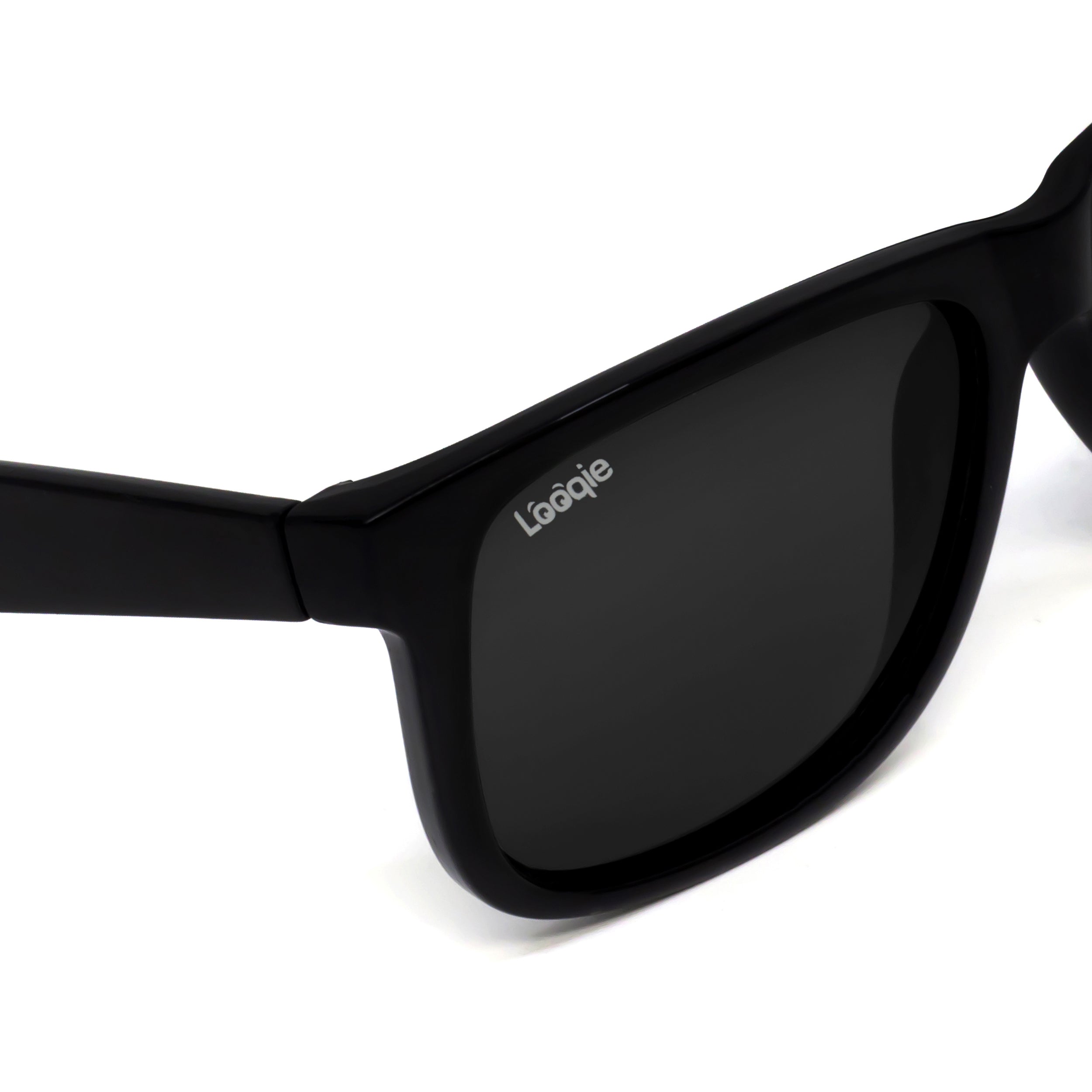 Looqie Unus Edition Black And Black Sunglasses