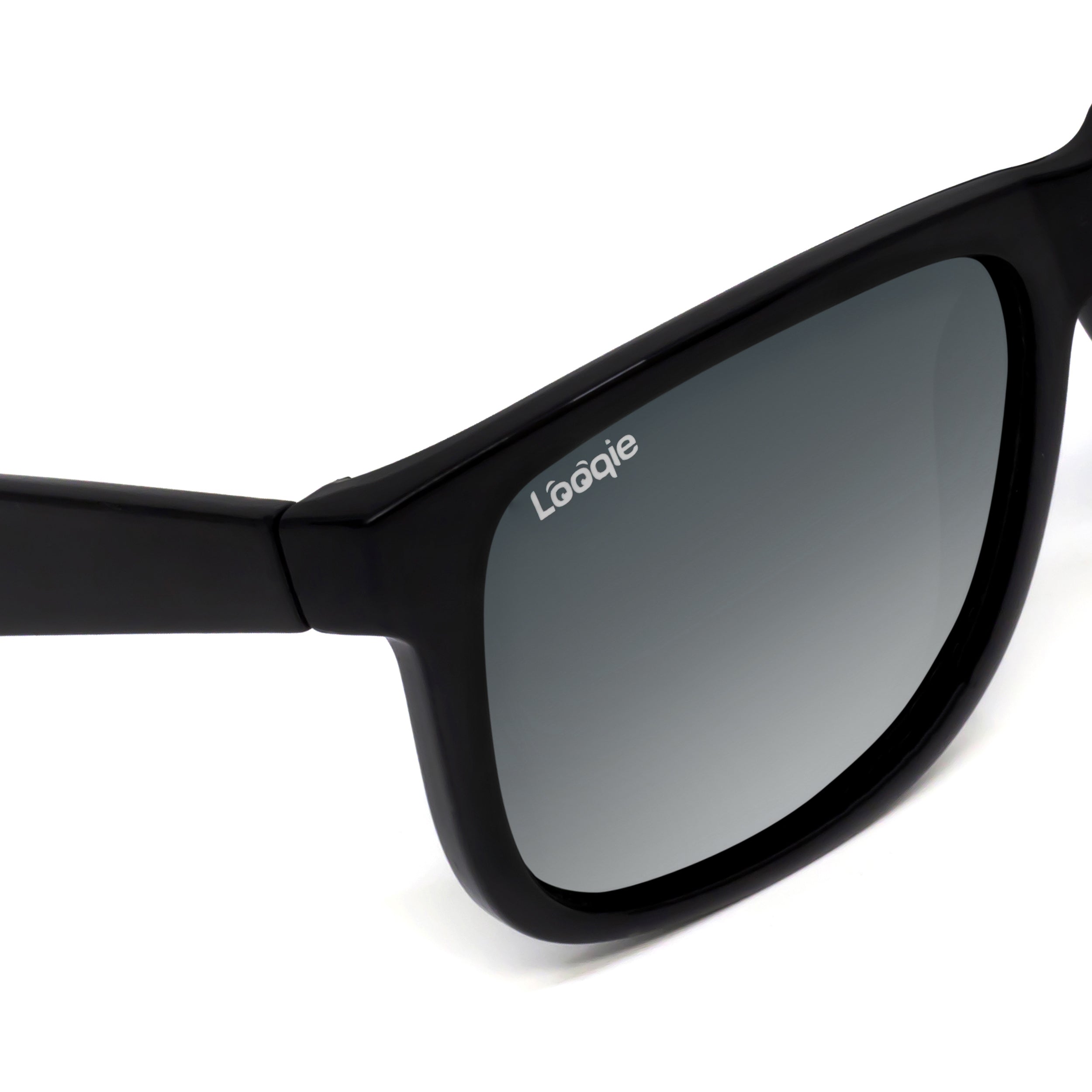 Looqie Unus Edition Black And Grey Gradient Sunglasses