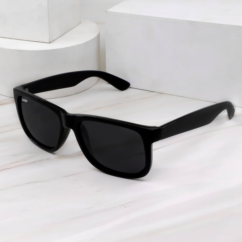 Looqie Unus Edition Black And Black Sunglasses