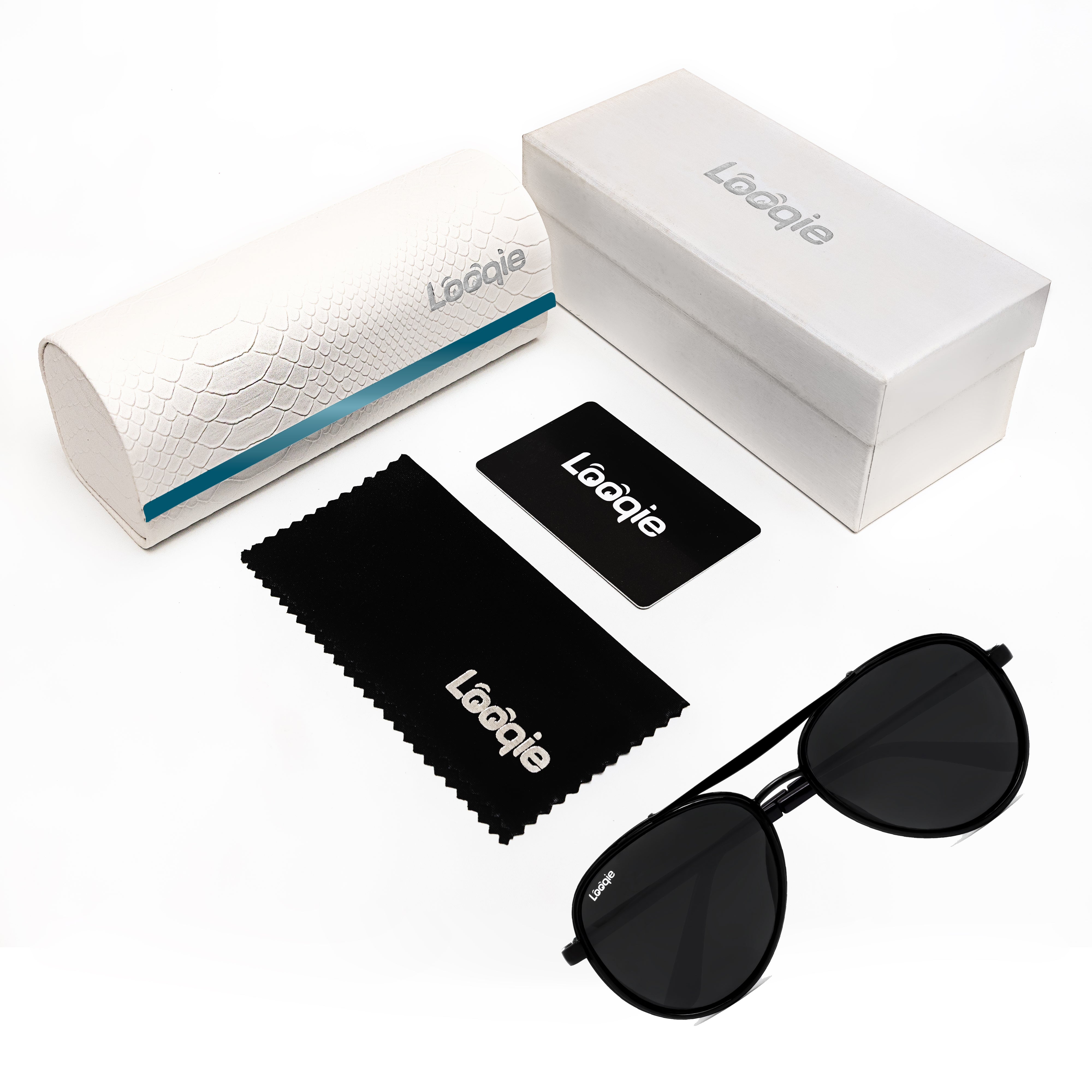 Looqie Vuis Edition Black And Black Sunglasses