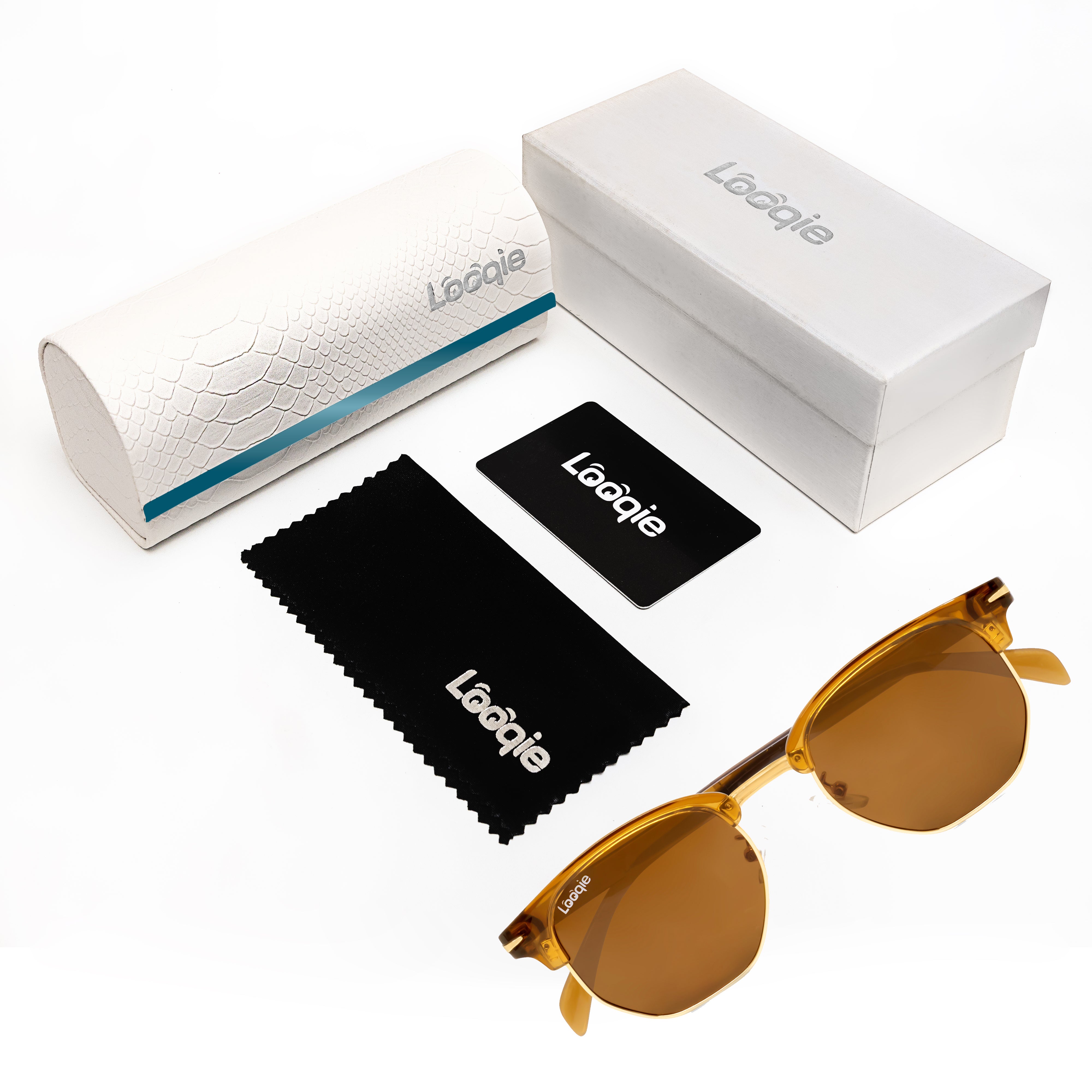 Looqie Rayz Edition Brown And Brown Sunglasses