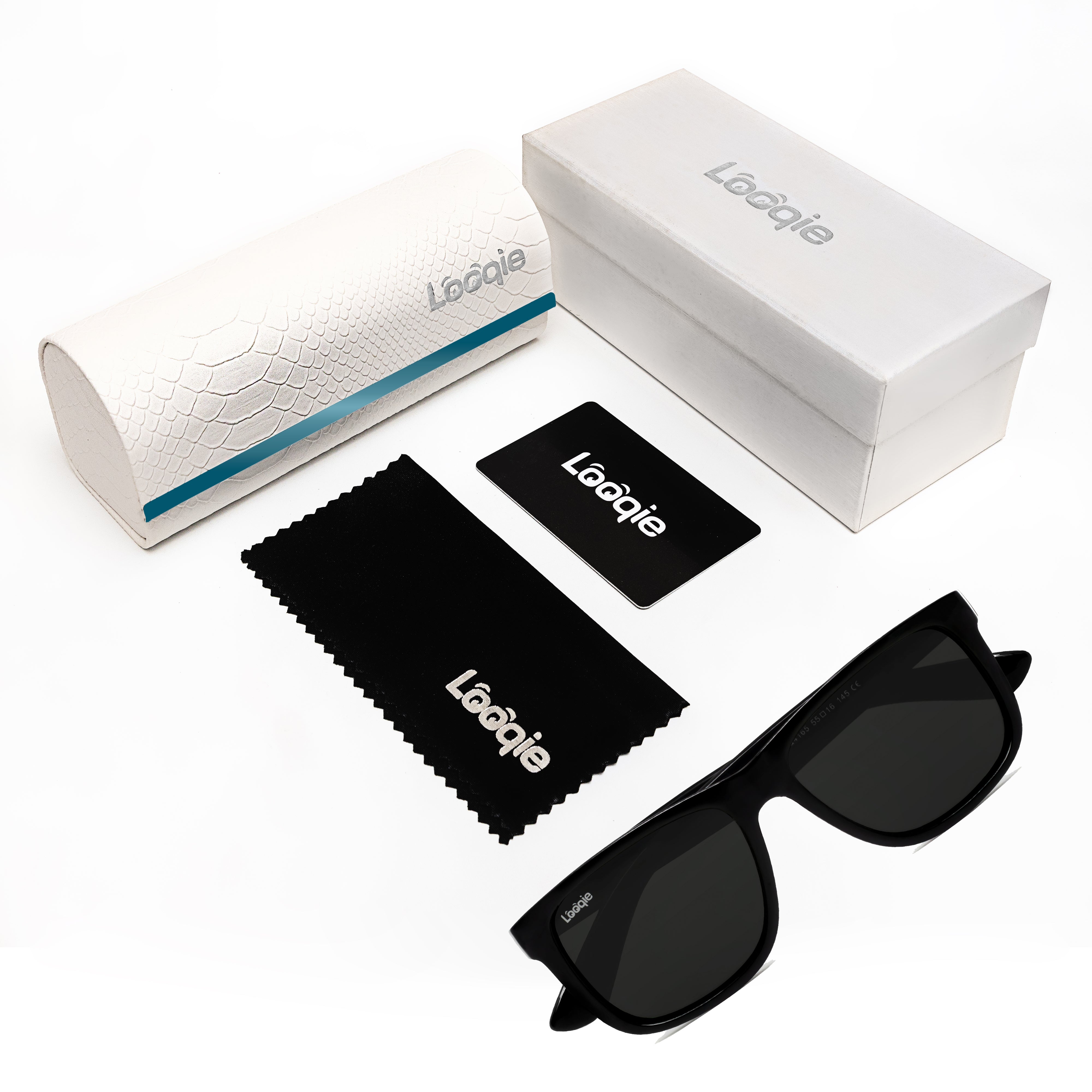 Looqie Unus Edition Black And Black Sunglasses