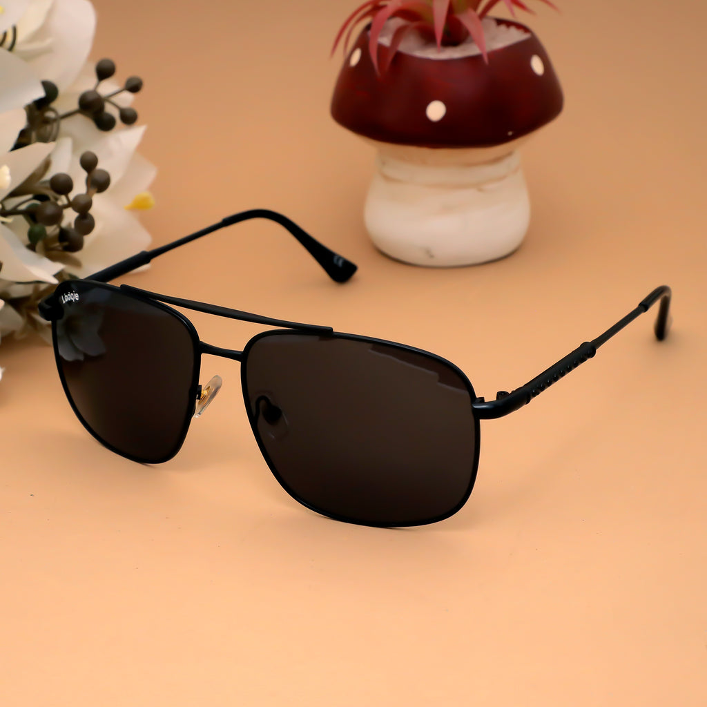 Looqie Blends Edition Black And Black Sunglasses