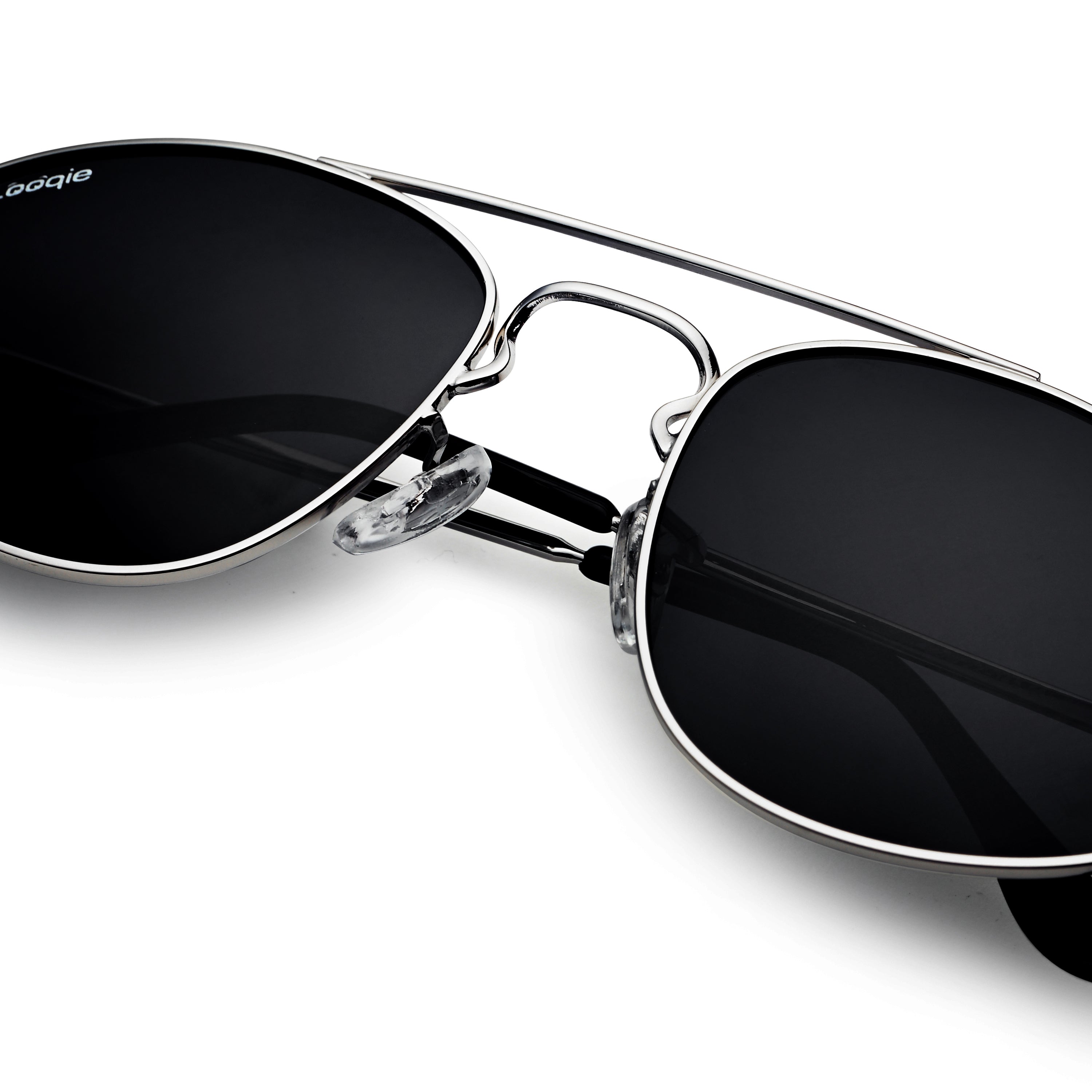 Looqie Irim Edition Silver And Black Sunglasses