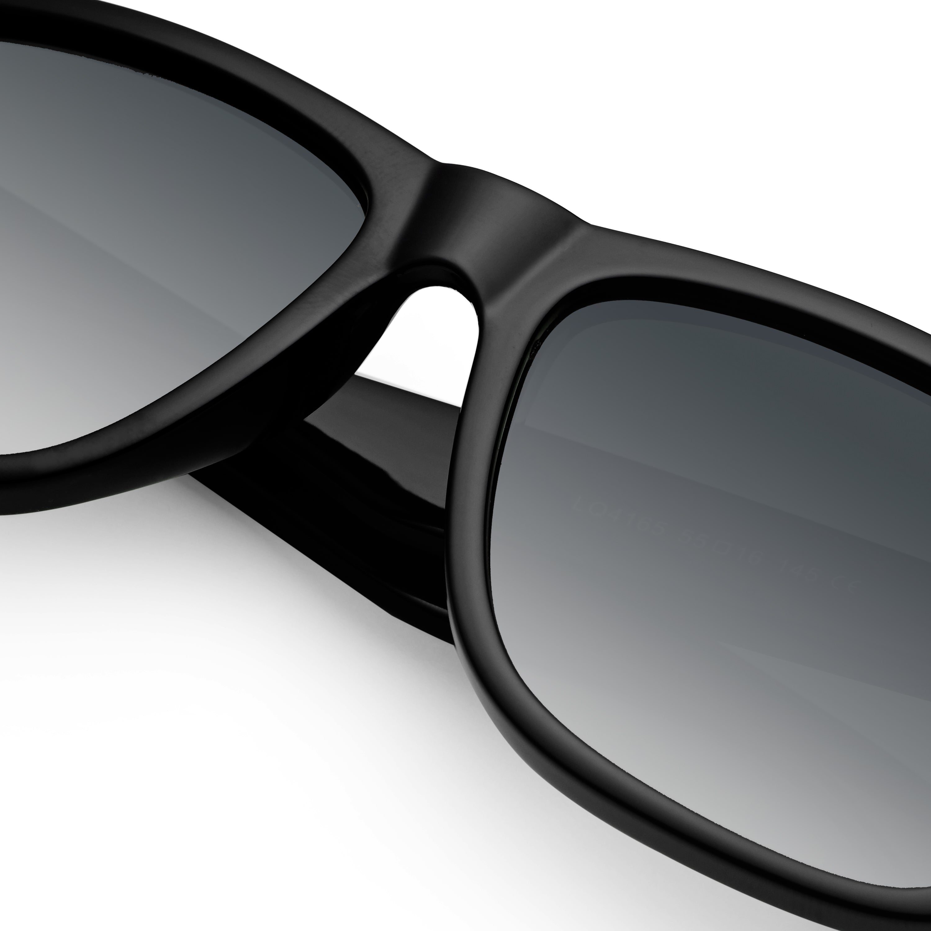 Looqie Unus Edition Black And Grey Gradient Sunglasses