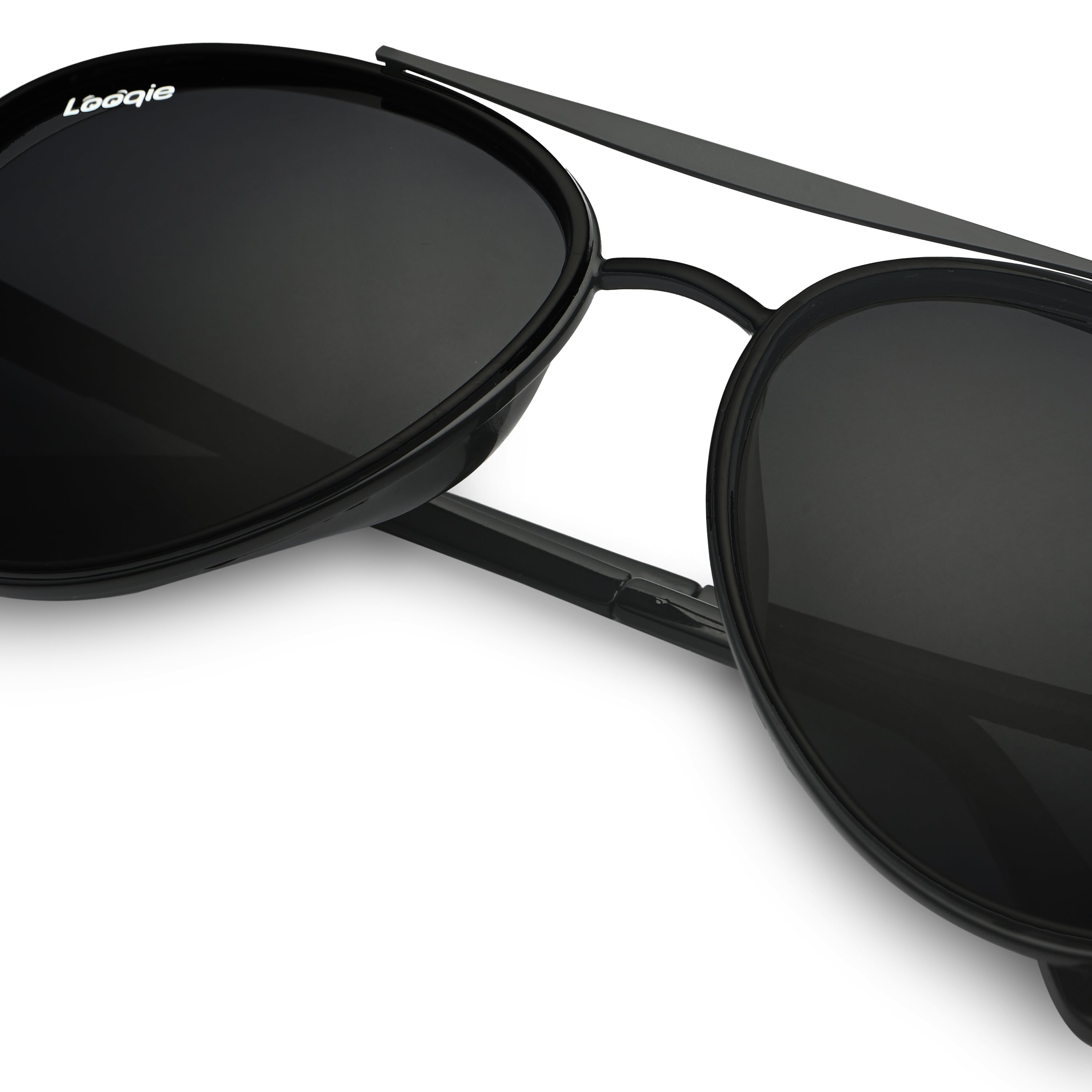 Looqie Vuis Edition Black And Black Sunglasses