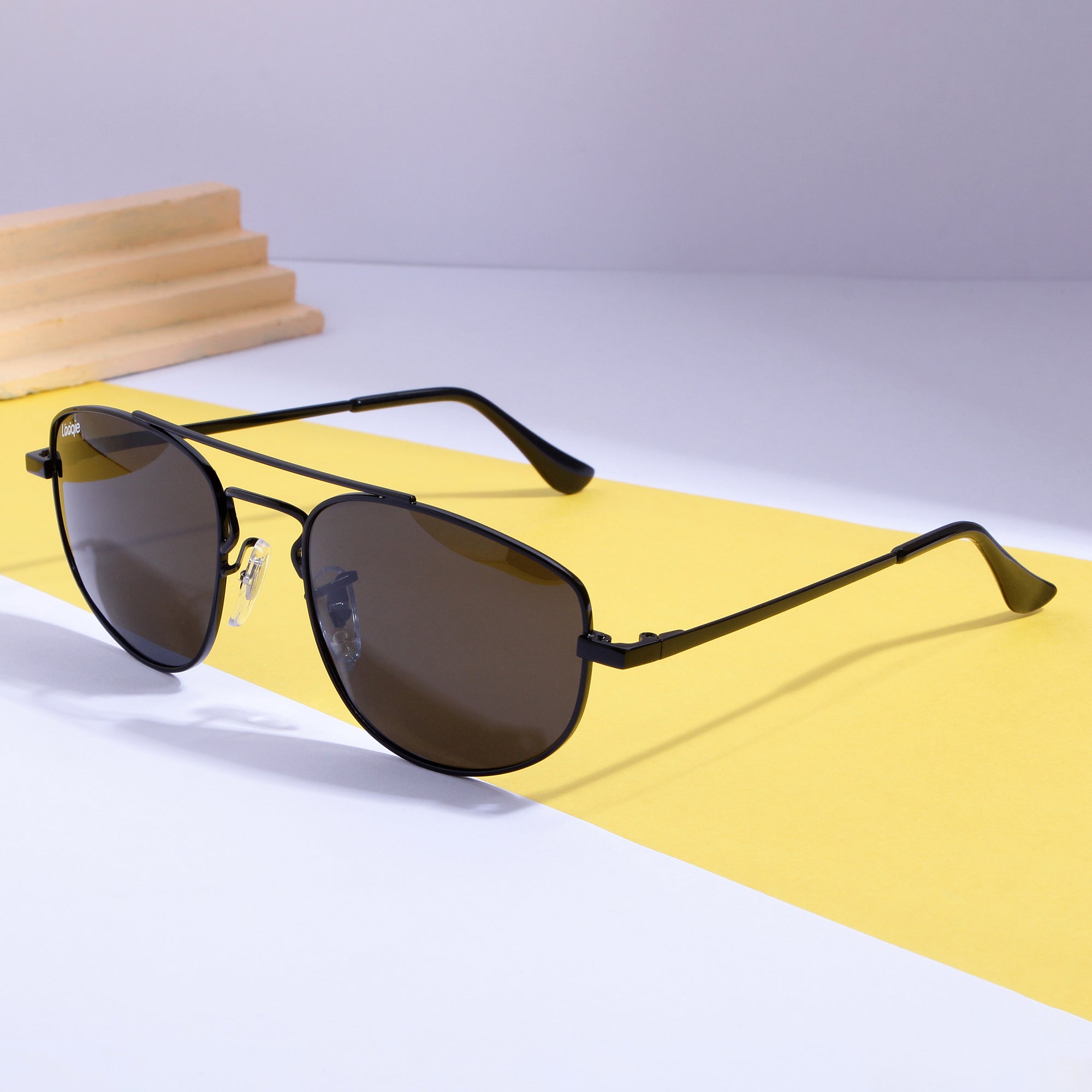 Looqie Irim Edition Black And Black Sunglasses