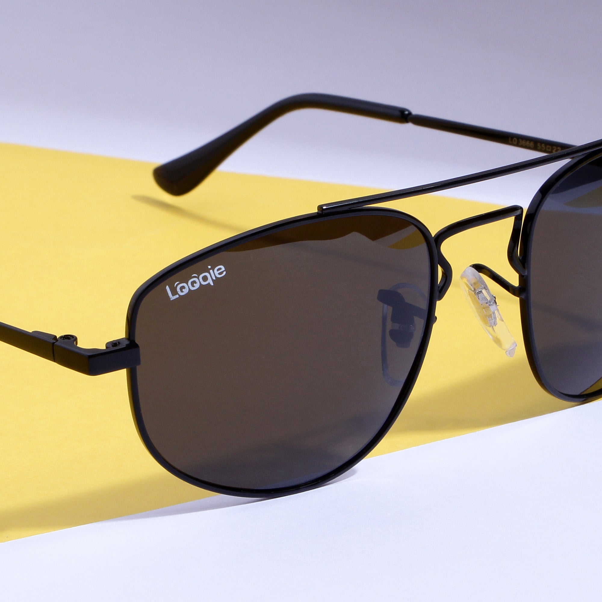Looqie Irim Edition Black And Black Sunglasses