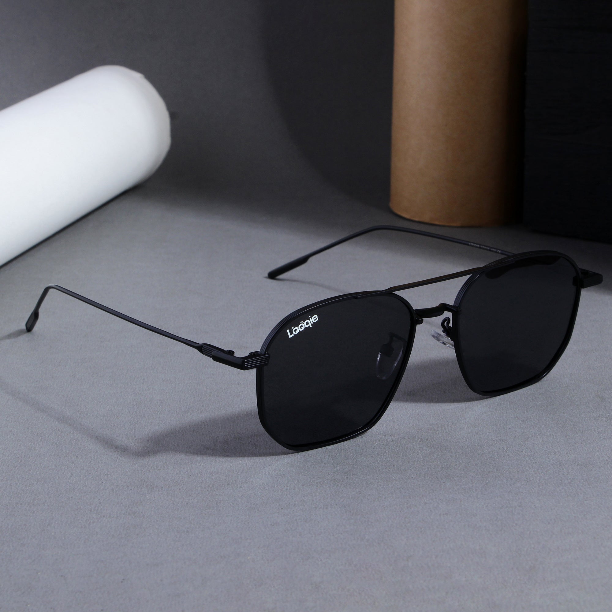 Looqie Oblivion Edition Black And Black Sunglasses