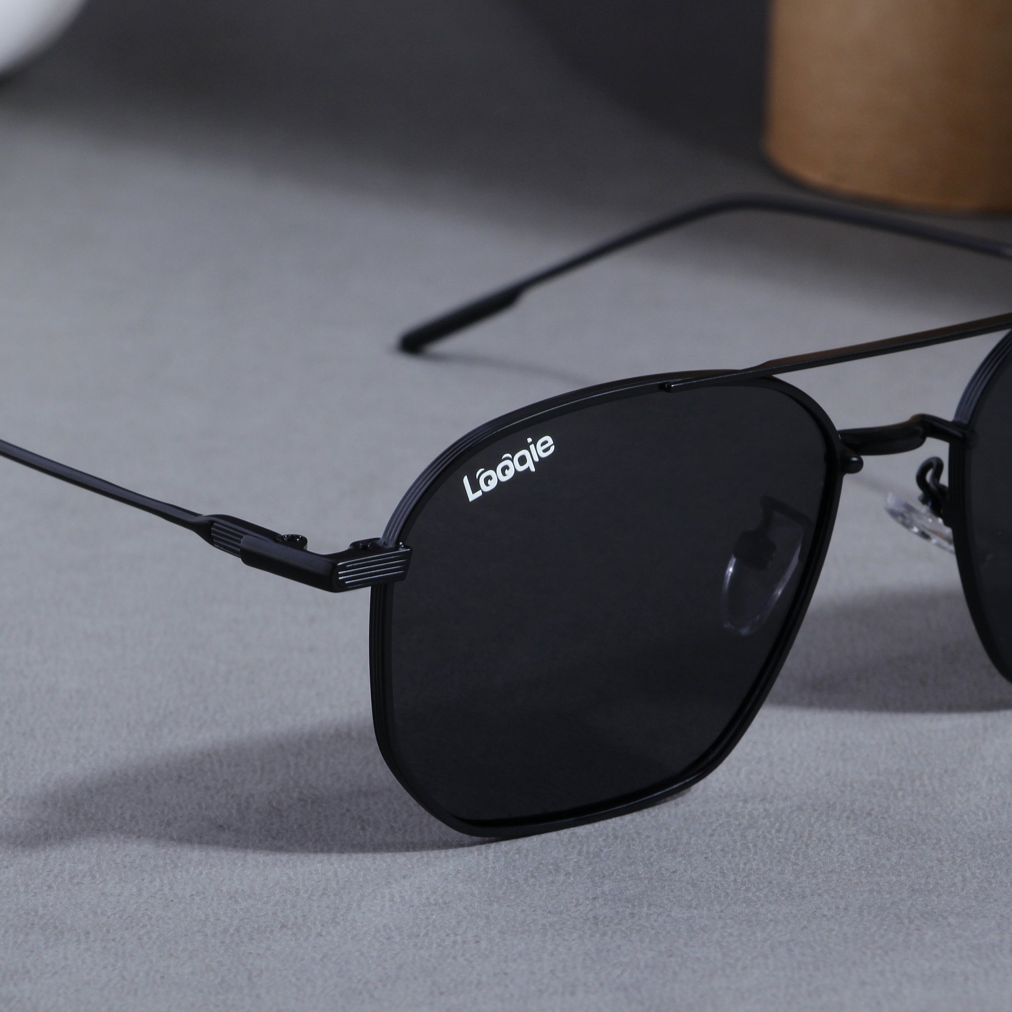 Looqie Oblivion Edition Black And Black Sunglasses