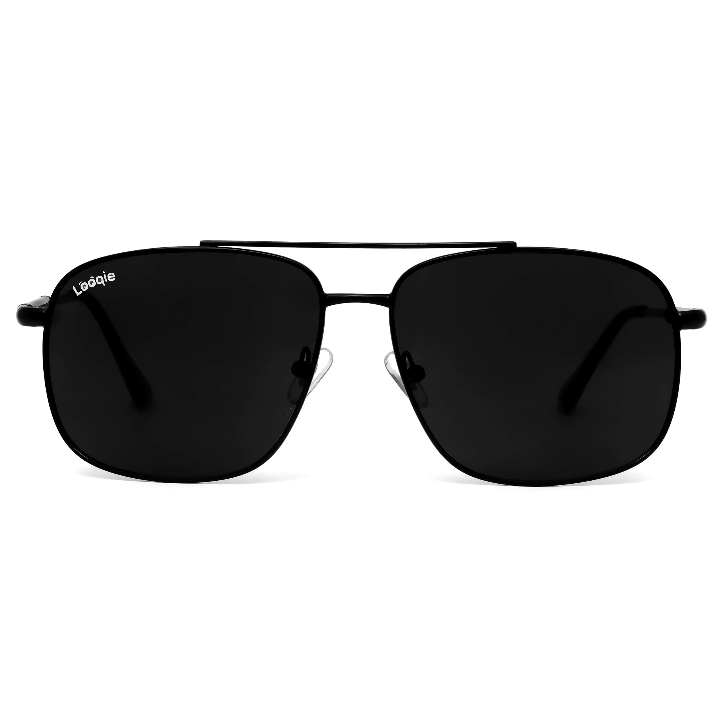 Looqie Blends Edition Black And Black Sunglasses